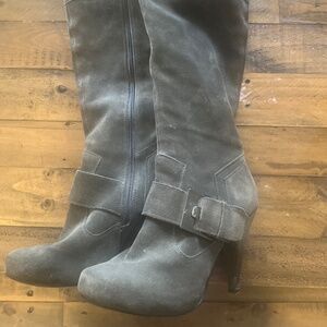 grey knee high